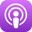 apple podcast logo