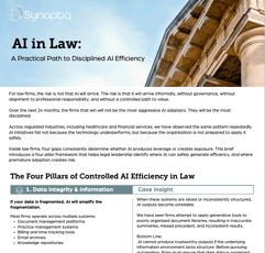 AI in the Legal Industry Executive Brief thumbnail