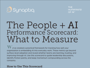 Human + AI Performance Scorecard thumbnail